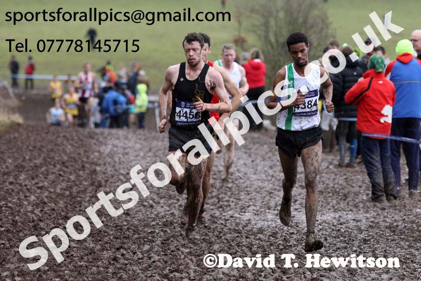 Senior mens 2018 British Inter Counties Cross Country Champs., Prestwold Hall, Loughborough. Photo: David T. Hewitson/Sports for All Pics